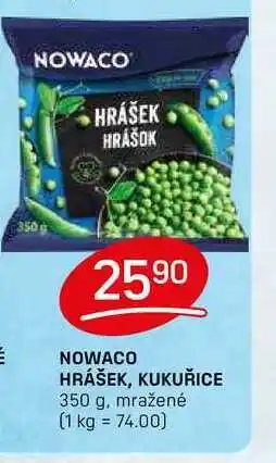 Flop NOWACO HRÁŠEK, KUKUŘICE 350 g, mražené nabídka