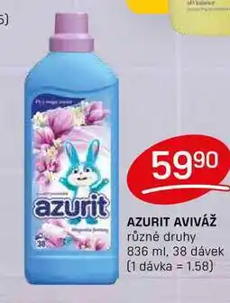Flop AZURIT AVIVÁŽ různé druhy 836 ml, 38 dávek nabídka