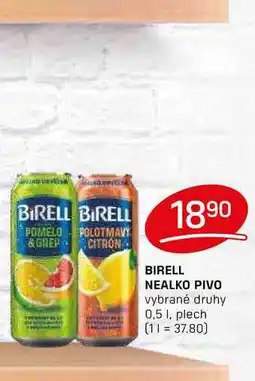 Flop BIRELL NEALKO PIVO vybrané druhy 0,5l, plech nabídka