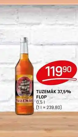 TUZEMÁK 37,5% FLOP 0,5l