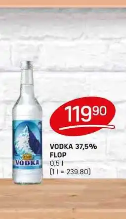 Flop VODKA 37,5% FLOP 0,5l nabídka