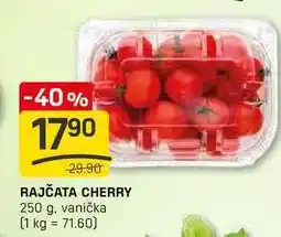 Flop RAJČATA CHERRY 250 g, vanička nabídka