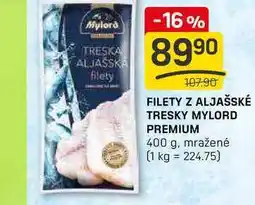 Flop FILETY Z ALJAŠSKÉ TRESKY MYLORD PREMIUM 400 g, mražené nabídka