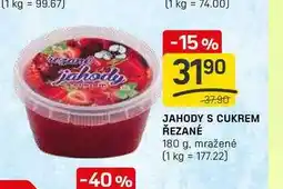 Flop JAHODY S CUKREM ŘEZANÉ 180 g nabídka