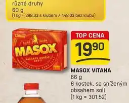 Flop MASOX VITANA 66 g 6 kostek nabídka