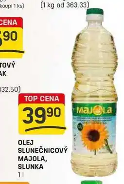 Flop OLEJ SLUNEČNICOVÝ MAJOLA 1l nabídka