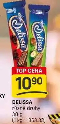 Flop DELISSA různé druhy 30 g nabídka