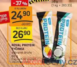 Flop ROYAL PROTEIN TYČINKA vybrané druhy 60 g nabídka