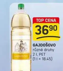 Flop GAJDOŠOVO různé druhy 21, PET nabídka