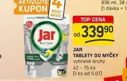 Flop JAR TABLETY DO MYČKY vybrané druhy 42-75 ks nabídka