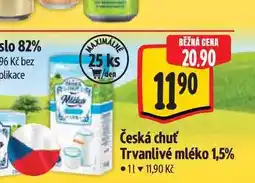 Albert Česká chuť Trvanlivé mléko 1 l nabídka