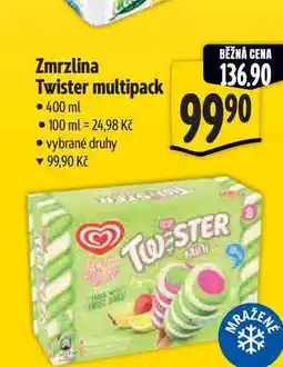Albert Zmrzlina Twister multipack 400 m nabídka