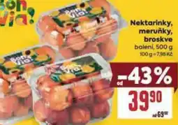 Billa Nektarinky, meruňky, broskve nabídka