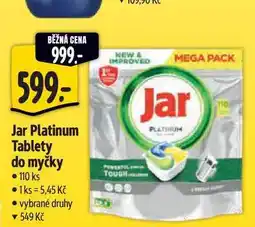 Albert Jar Platinum Tablety do myčky 110 ks nabídka
