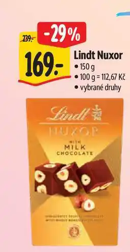 Albert Lindt Nuxor 150 g nabídka