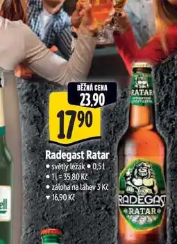 Albert Radegast Ratar 0,5 l nabídka