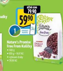 Albert Nature's Promise Free From Kuličky 300 g nabídka
