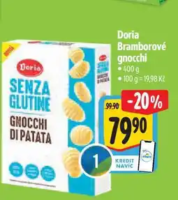 Albert Doria Bramborové gnocchi 400 g nabídka