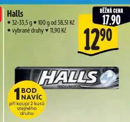 Albert Halls 32-33,5 g nabídka