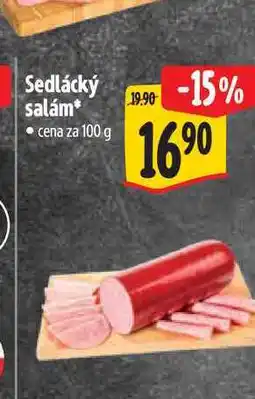 Albert Sedlácký salám 100 g nabídka