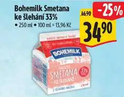 Albert Bohemilk Smetana ke šlehání 250 ml nabídka