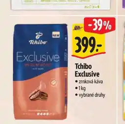 Albert Tchibo Exclusive zrnková káva 1kg nabídka