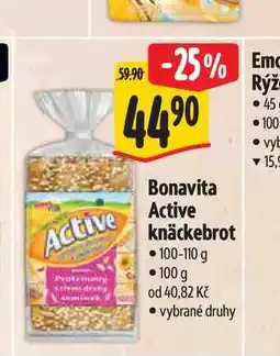 Albert Bonavita Active knäckebrot 100-110 g nabídka