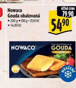 Albert Nowaco Gouda obalovaná 200 g nabídka
