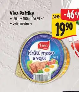 Albert Viva Paštiky 120 g nabídka