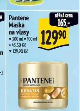 Albert Pantene maska na vlasy 300ml, vybrané druhy nabídka