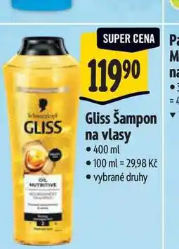 Albert Gliss Šampon na vlasy 400 ml nabídka