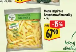 Albert Menu inspirace Bramborové hranolky 1 kg nabídka