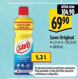 Albert Savo Original 1,2 l nabídka