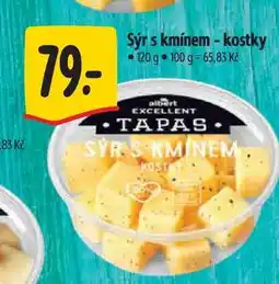 Albert Sýr s kmínem - kostky 120 g nabídka