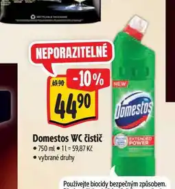 Albert Domestos WC čistič 750 ml nabídka