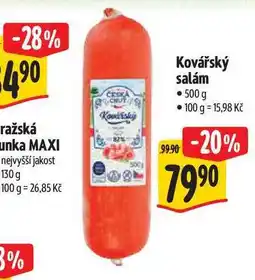 Albert Kovářský salám 500g nabídka