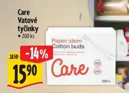 Albert Care Vatové tyčinky 200 ks nabídka