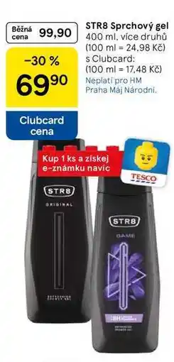 Tesco STR8 Sprchový gel, 400 ml, více druhů nabídka