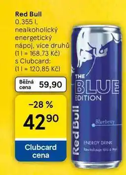 Tesco Red Bull, 0.355 l nabídka