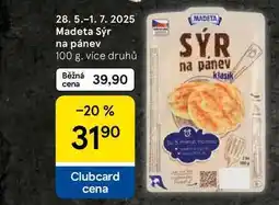 Tesco Madeta Sýr na pánev, 100 g nabídka