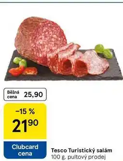 Tesco Tesco Turistický salám, 100 g nabídka