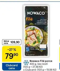 Tesco Nowaco Filé porce, 400 g, bez kostí nabídka