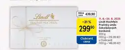 Tesco Lindt Hochfein Pralinky směs čokoládových bonbonů, 200 g nabídka