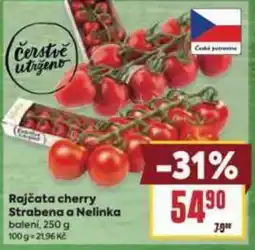 Billa Rajčata cherry Strabena a Nelinka nabídka