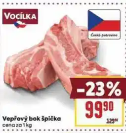 Billa Vepřový bok špička nabídka