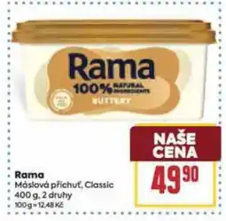 Billa Rama Máslová příchuť, Classic nabídka