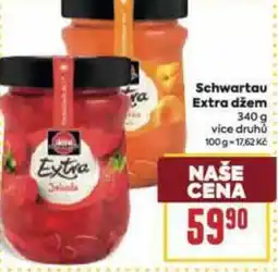 Billa Schwartau Extra džem nabídka
