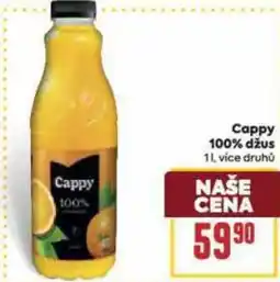 Billa Cappy 100% džus nabídka