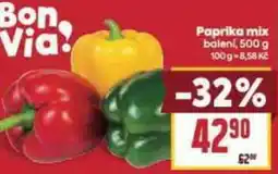 Billa Paprika mix nabídka