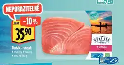 Albert Tuňák - steak nabídka
